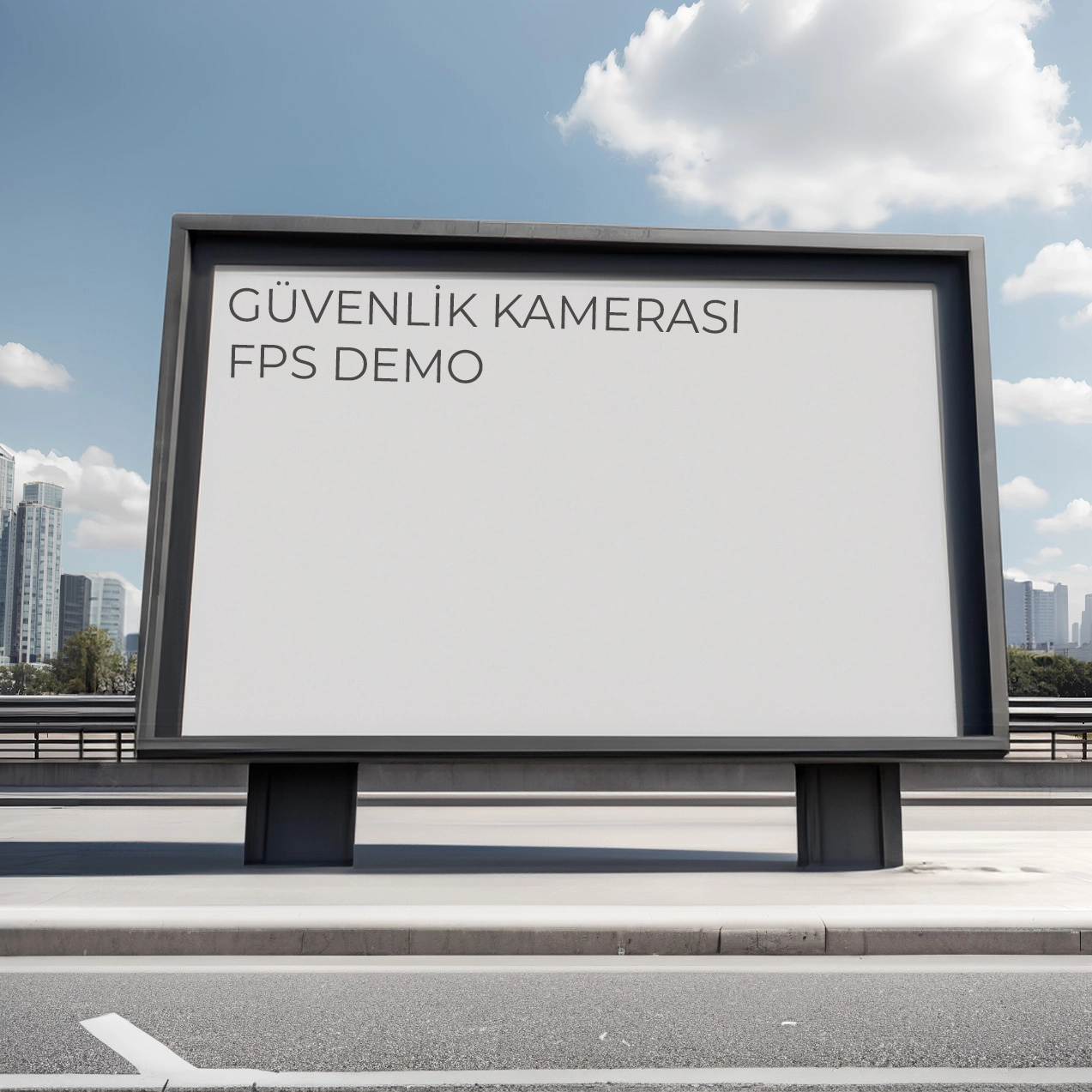 GÜVENLİK KAMERASI FPS DEMO