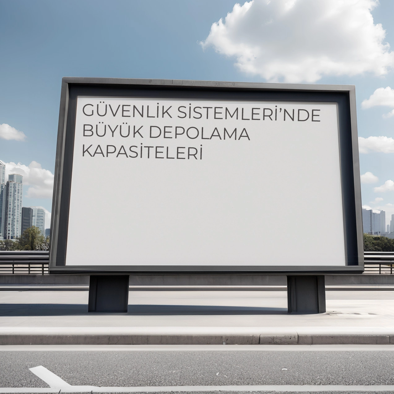 GÜVENLİK SİSTEMLERİ'NDE BÜYÜK DEPOLAMA KAPASİTELERİ
