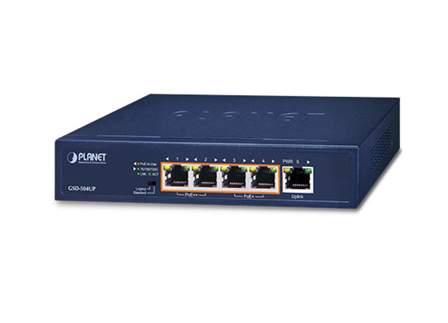 Planet GSD-504UP PoE Switch