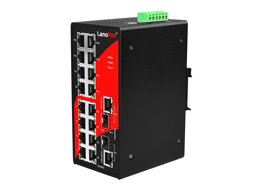 Antaira LNX-1802G Endüstriyel Ethernet Switch